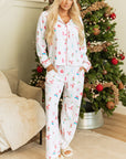 Christmas Long Sleeve Shirt and Pants Pajama Set