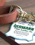 HILASON Hermann Oak Harness Leather Water Loop Tie Rein Brown 8Ft.