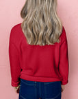 MERRY Christmas Raglan Sleeve Sweater