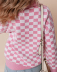 Elaina Checkered Sweater