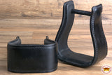 HILASON Horse Western Saddle Stirrup Leather Stirrups Pair