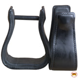 HILASON Horse Western Saddle Stirrup Leather Stirrups Pair