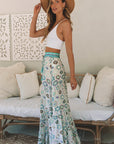 Noemi Floral Print Maxi Skirt