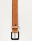 HILASON Western Genuine Leather Belt for Men Women Cowboy Cowgirl Handmade Unisex Full Grain Heavy Duty Tooled Belt for Jeans