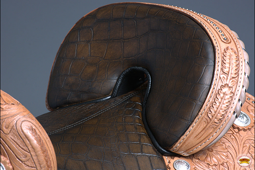 Hilason Western Horse Treeless Trail Barrel Saddle American Leather