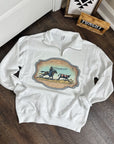 Western Buckle Quarter Zip