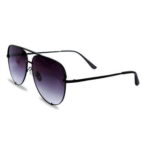 CARSON AVIATOR SUNGLASSES | RD (black gray)