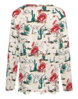 Baha Ranch Desert Rodeo Long Sleeve Top