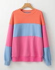 Isabella Patchwork Drop Shoulder Sweatshirt