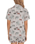 Cattle Drive Women's Western Pajama Set