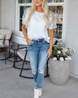 Wrenlee Raglan Sleeve Knitted Top