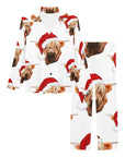Highland Christmas Cow Women's Western Pajama Set