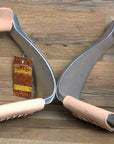 Hilason Western Aluminium Roper Horse Saddle Stirrups Pair W/ 5" Width