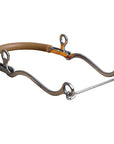 8-1/2" Hilason Western Bike Chain Horse Hackamore Bit W/ Rubber Cover Mouth