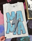 Turquoise Mama TEE or CREWNECK