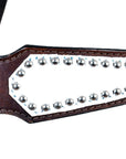 Hilason Western Horse Headstall American Leather Brown