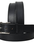 HILASON Western Genuine Leather Belt for Men Women Cowboy Cowgirl Handmade Unisex Full Grain Heavy Duty Tooled Belt for Jeans