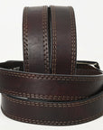 HILASON Western Genuine Leather Belt for Men Women Cowboy Cowgirl Handmade Unisex Full Grain Heavy Duty Tooled Belt for Jeans