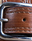 HILASON Western Genuine Leather Belt for Men Women Cowboy Cowgirl Handmade Unisex Full Grain Heavy Duty Tooled Belt for Jeans