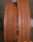 HILASON Western Genuine Leather Belt for Men Women Cowboy Cowgirl Handmade Unisex Full Grain Heavy Duty Tooled Belt for Jeans