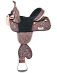 Child Treeless Horse Saddle Western American Leather Barrel Hilason