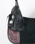 Hilason Treeless Western Horse Trail Barrel Racing American Leather Saddle