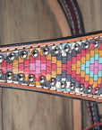 Western Horse Headstall Breast Collar Set American Leather Hilason