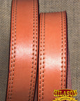 HILASON Western Genuine Leather Belt for Men Women Cowboy Cowgirl Handmade Unisex Full Grain Heavy Duty Tooled Belt for Jeans