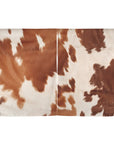 Cowhide Print Window Curtains 28"x40" (2-Piece) Made in America