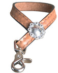 HILASON Leather Horse Tie Down Hobble Keeper Sunset Hand Tool 4 Inch