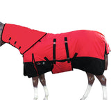 Hilason 600D Winter Waterproof Miniature Horse Turnout Blanket Black