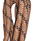 9 Feet Hilason Horse Riding Nylon Round Lead Rope Brown