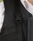 Equestrian Horse Tall Collar Riding Vest Safety Protective Hilason Leather