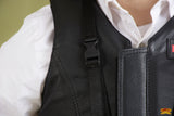 Equestrian Horse Tall Collar Riding Vest | Safety & Style | Hilason