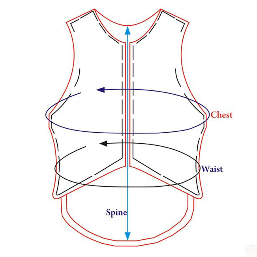 Equestrian Tall Collar Riding Vest | Safety & Style