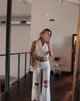 SALE The Sheridan Jean In White