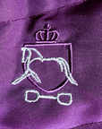 Purple Duck Down Riding Jacket