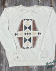 Aztec Mineral Crew Sweatshirt - Sand