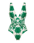 Jamaican Resort Swimsuit and Skirt Set