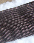 44 Inch Hilason Horse Saddle Fleece Synthetic Cinch Girth W/ Center D Ring Brown