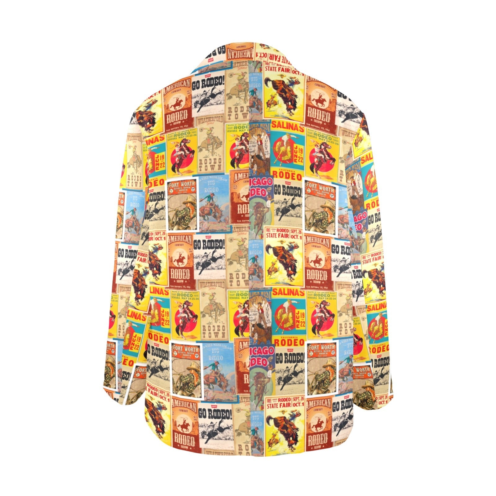Women&#39;s Vintage Rodeo Poster Blazer