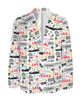 Yeehaw Cowboy Vegas Mens Western Blazer