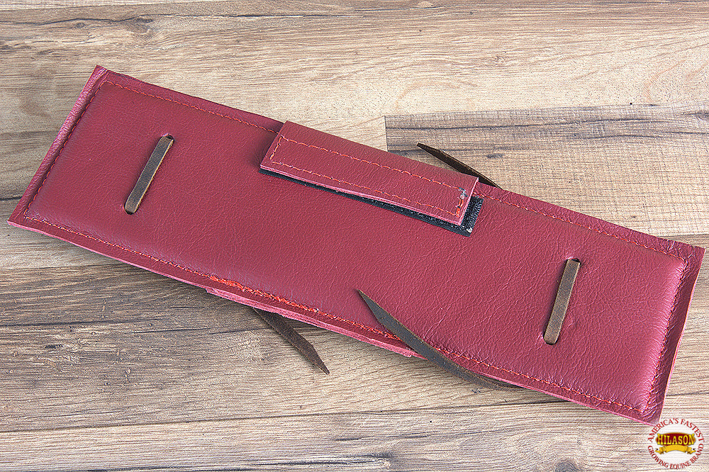 HILASON Western Leather Bull Rope Pads Regular