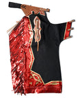 Hilason Handmade Genuine Leather Chaps Adult Handtooled Rodeo Bull Riding