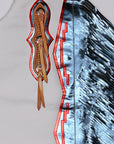 Hilason Handmade Genuine Leather Chaps Adult Handtooled Rodeo Bull Riding