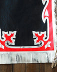 Hilason Handmade Genuine Leather Chaps Adult Handtooled Rodeo Bull Riding