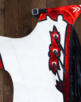 Ch224N-F Hilason Pro Rodeo Bronc Bull-Riding Show Genuine Leather Chaps