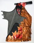 Hilason Western Youth Child Rodeo Bronc Bull Riding Show Genuine Leather