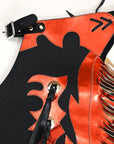 Western Youth Child Rodeo Bronc Bull Riding Show Genuine Leather Chaps
