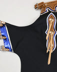 Hilason Handmade Genuine Leather Chaps Adult Handtooled Rodeo Bull Riding